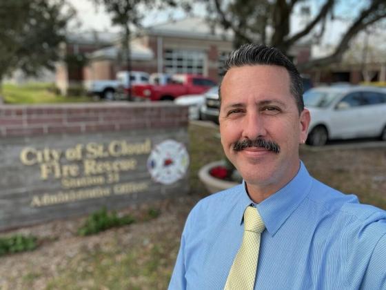 Andrew Sullivan comes to St. Cloud from working with Osceola County's Fire/Rescue and Emergency Management departments. PHOTO/CITY OF ST. CLOUD
