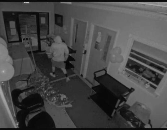 Photos show one of the males entering the Salvation Army facility Saturday night. PHOTO/KISSIMMEE POLICE DEPT.
