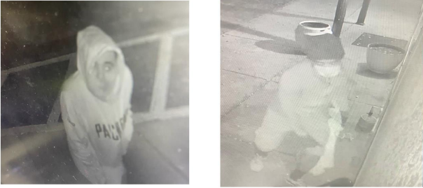 Kissimmee Police shared these surveillance photos of two males accused of breaking into the Kissimmee Salvation Army Christian Ministry Center on Christmas Eve.  PHOTO/KISSIMMEE POLICE DEPT.