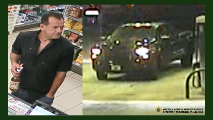 A white male suspect, 40-50 years old, is accused of posing as a police officer and taking an elderly man's jewelry.