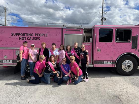 Come to PinkToberfest on Jan. 21 for the fun, stay for the Pink Truck Pull. PHOTO/PINK HEALS