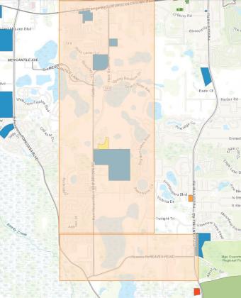 Toho Water will begin flushing water lines in the areas of Ham Brown Road and Reaves Road Monday. GRAPHIC/TOHO WATER
