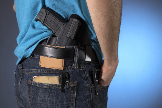 State Democrats argue easing gun restrictions would increase violence, while some gun-rights groups — which want people to be able to openly carry firearms in most public places — call the proposal “too weak.” PHOTO/METRO