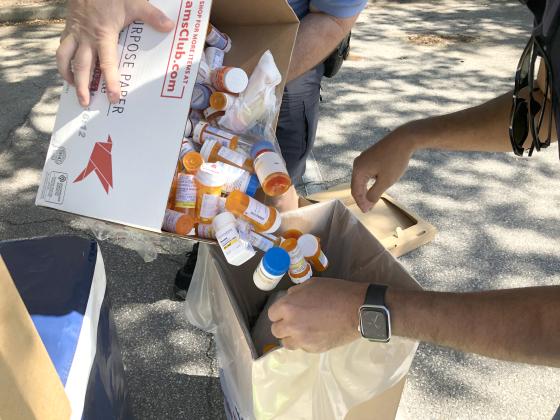 HCA Florida Osceola Hospital partnered with Kissimmee Police Department on Saturday, National Take Back Day