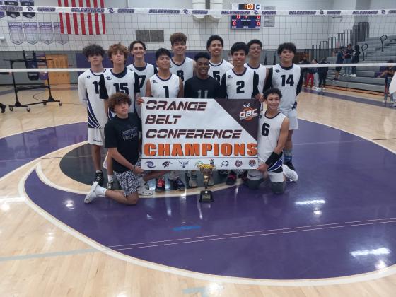 That's back-to-back and four in the last five years for the Celebration boys volleyball team. PHOTO/J. DANIEL PEARSON