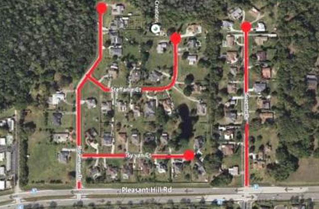 Osceola County has announced two neighborhoods off Pleasant Hill Road are tentatively scheduled for resurfacing between April 7-14.