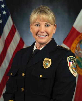 Kissimmee Police Department Deputy Chief Betty Holland becomes the new Chief of Police, effective Saturday. PHOTO/CITY OF KISSIMMEE