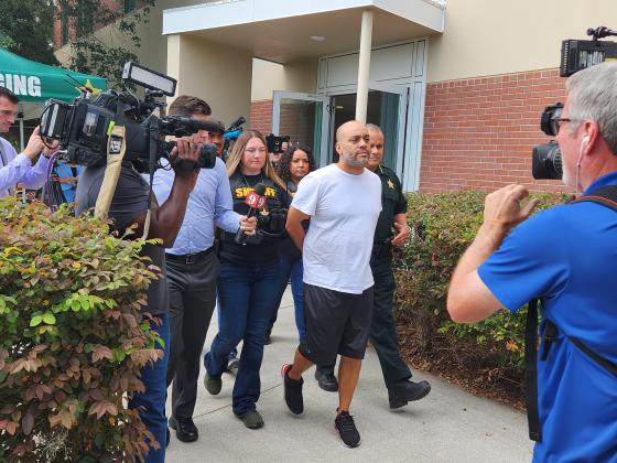 Samuel Figueroa, a Celebration High employee and assistant baseball coach, was arrested Thursday on a number of lewd and lascivious conduct charges. PHOTO/KEN JACKSON