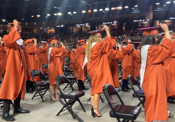 It's official grads — move those tassels from right to left. PHOTO/HARMONY HIGH SCHOOL