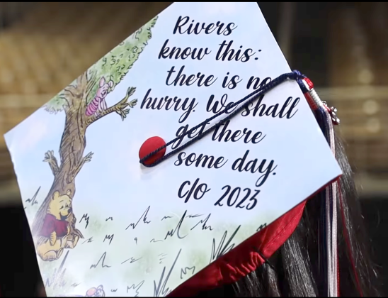 More cap creativity, from Poinciana High School. PHOTO/OSCEOLA COUNTY SCHOOL DISTRICT