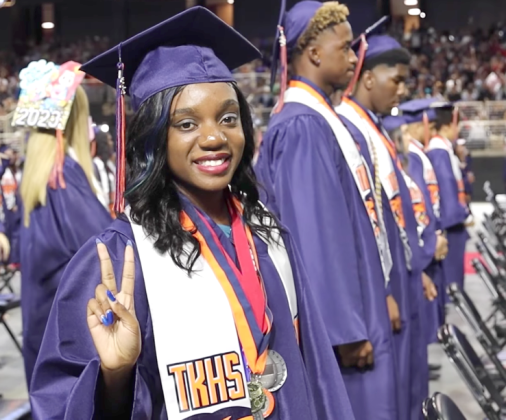 The joy of graduation, Tohopekaliga High style. PHOTO/OSCEOLA COUNTY SCHOOL DISTRICT