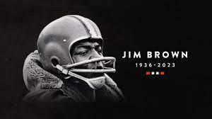 Legendary NFL running back and actor Jim Brown died Friday at the age of 87. GRAPHIC/CLEVELAND BROWNS