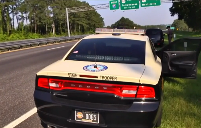 'Operation Slow Down' a joint effort of FHP,  the National Highway Traffic Safety Administration (NHTSA) and the Florida Department of Transportation this week in an attempt to crack down on aggressive driving. PHOTO/FHP