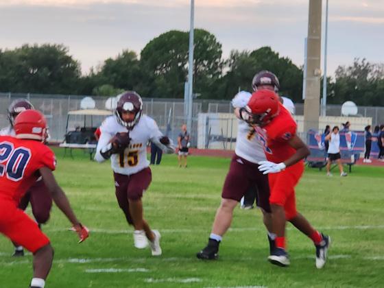 The last time we saw teams on the field was May's spring games, like St. Cloud at Freedom. Next week, teams get back on the field for practice. FILE PHOTO