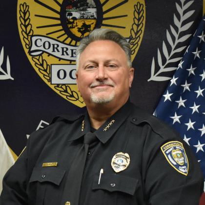 Corrections Chief Bryan Holt