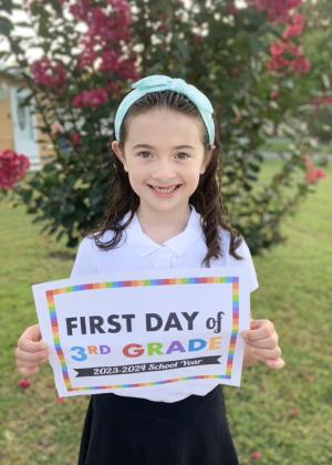 A First Day of School album of pictures -- submitted to the News-Gazette