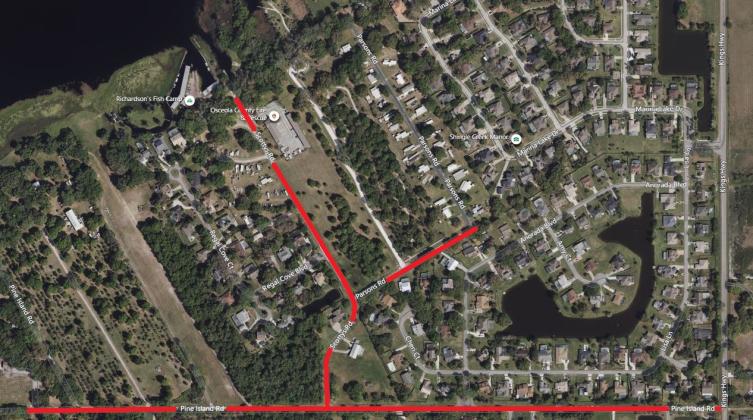 Streets off Kings Highway are set for scheduled for resurfacing this week.