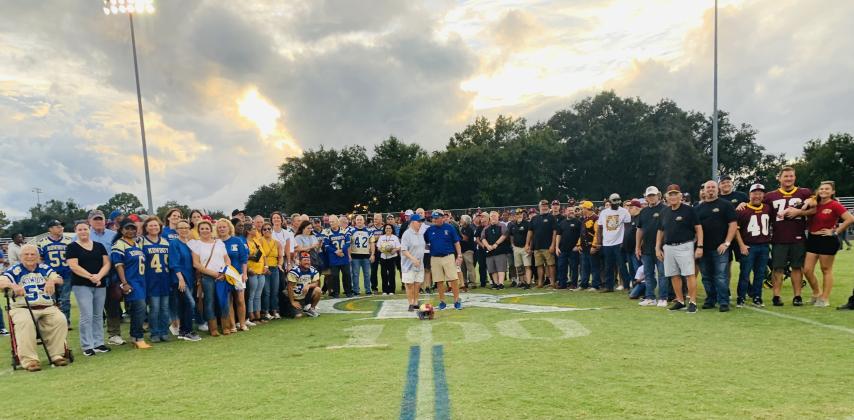 Hundreds of alumni were part of the gathering.