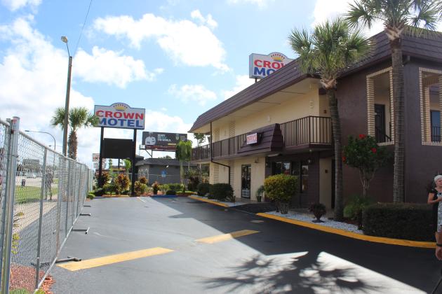 The sale of the former Crown Motel on U.S. 192 west of Kissimmee has gone through, and Hope Partnership will convert the old hotel rooms into Thrive Studios -- 30 units of affordable housing. PHOTO/KEN JACKSON