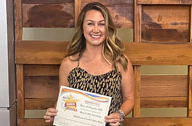 Madilynns Craft Coffee Shop won Best Coffee/Tea Shop. Photo/Jamie Sousse