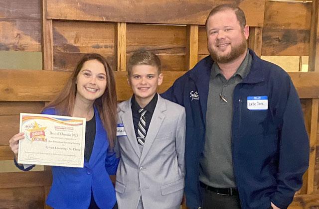 Sylvan Learning won Best Educational Learning/Tutoring. Photo/Jamie Sousse