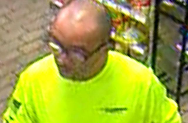 This photo of the suspect in a Oct. 30 fatal hit-and-run crash on West 192 was snapped at a nearby convenience store. PHOTO/FHP