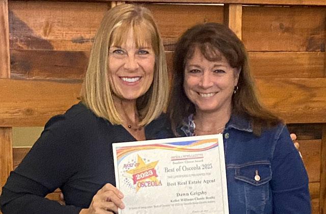Dawn Grigsby won for Best Real Estate Agent. Photo/Jamie Sousse