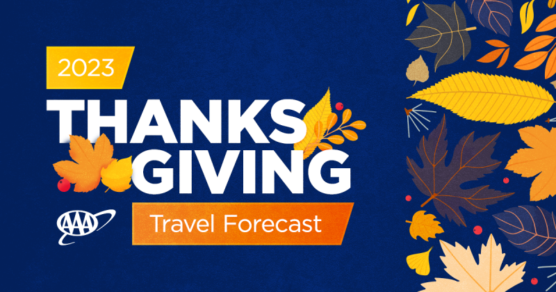 This year’s forecasted auto travel volume in Florida is 10,000 shy of the all-time high, set during the 2005 Thanksgiving holiday weekend. The highest traffic congestion is expected between 2-6 p.m. on Wednesday.