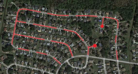 A number of Osceola County roads have been tentatively scheduled for resurfacing in January 2024. PHOTO/OSCEOLA COUNTY