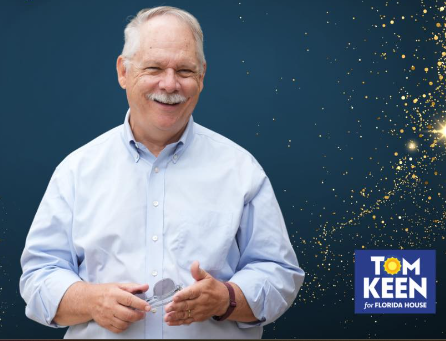 Tom Keen will represent District 35 in the Florida House of Representatives after winning Tuesday's special election for the seat. PHOTO/FACEBOOK