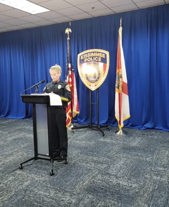 Kissimmee Police Chief Betty Holland addresses the media Thursday about the investigation into 13-year-old Madeline Soto's death.
