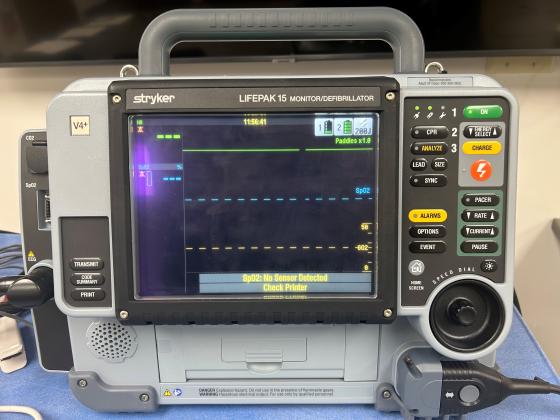 Orlando Health St. Cloud Hospital has announced it will begin using defibrillators with an enhanced energy shock capability that can improve the odds of reviving difficult-to-defibrillate patients. PHOTO/ORLANDO HEALTH ST. CLOUD HOSPITAL