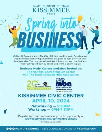 City of Kissimmee's 'Swing Into Business' — April 10