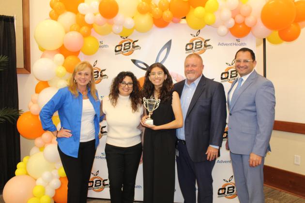 OBC Girls Scholar Athlete of the Year, Edith Rivera Lopez of Osceola High. PHOTO/KEN JACKSON