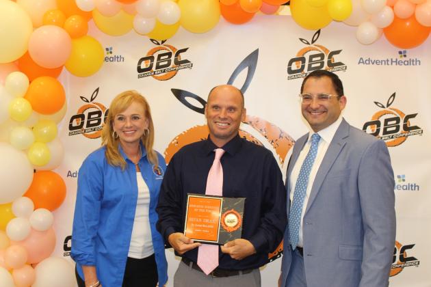 St. Cloud High's Brian Smart was named the county's Athletic Director of the Year. PHOTO/KEN JACKSON