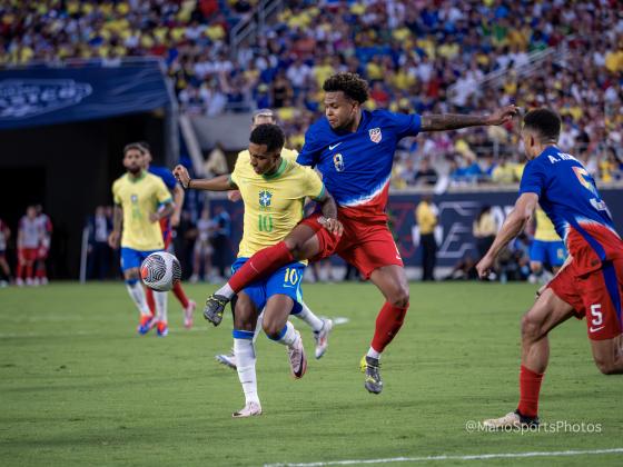 The United States, off the draw with Brazil, enters play in the Copa America tournament June 23. PHOTO/MARIO CASAMALHUAPA