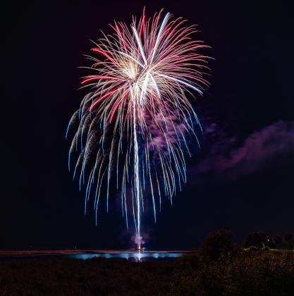 4th Fireworks: an American tradition unlike any other. PHOTO/TAYLOR MCFEE