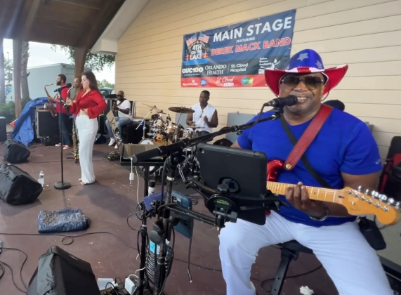 The Derek Mack Band brought the vibe to the St. Cloud Lakefront. PHOTO/CITY OF ST. CLOUD