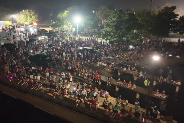 Thousands packed the St. Cloud Lakefront for the fireworks. PHOTO/CITY OF ST. CLOUD