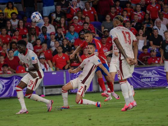Canada and Chile played hard to a scoreless draw in Saturday's Copa America group game at Inter&amp;Co Stadium in Orlando.  PHOTO/MARIO CASAMALHUAPA