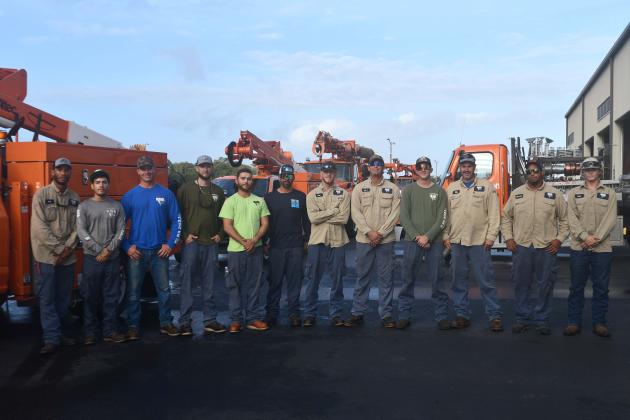 A KUA crew is headed to Gainesville to assist with power restoration in northeast Central Florida and the Big Bend area. PHOTO/KUA