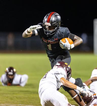 Gagteway's Nydrell Thigpen rushed for 108 yards and a touchdown Friday. PHOTO/TAYLOR MCFEE