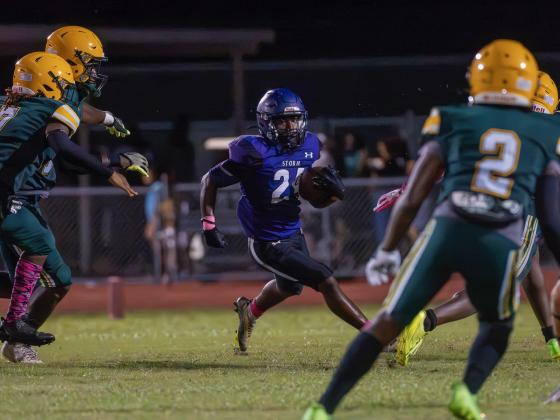 Celebration downed Liberty, 35-8 on Friday. PHOTO/MARIO CASAMALHUAPA