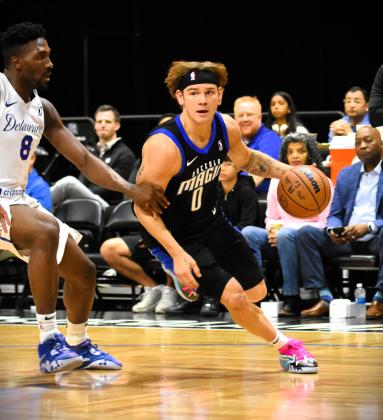 Mac McClung, who earned the NBA G League MVP honors with the Osceola Magic in 2023-24, has earned a two-way contract with the Orlando Magic. PHOTO/KATIE WILLIAMS