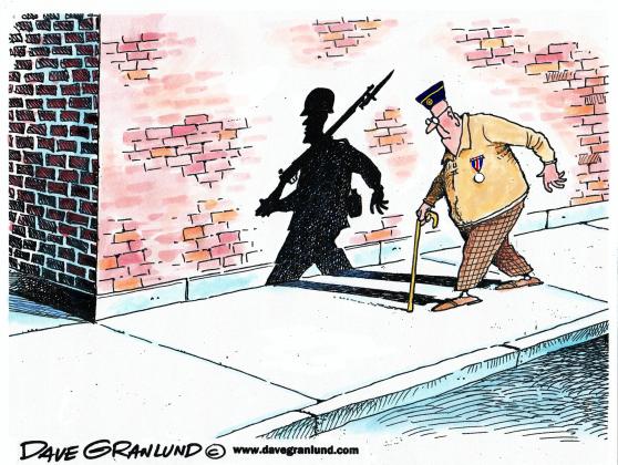 Veterans Day: a day to honor those still with us who have served. CAGLE CARTOONS