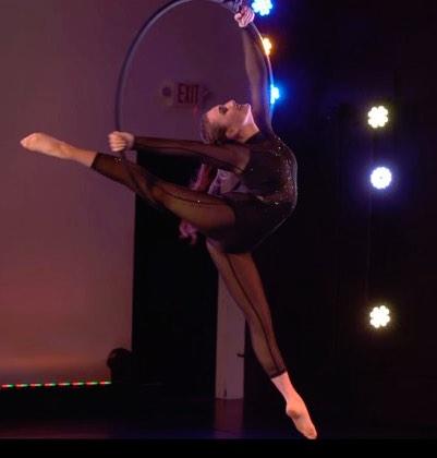 Lana Fellows was an accomplished aerialist. PHOTO/FLORIDA AERIAL ARTS