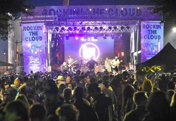 Rockin' the Cloud is the city's annual New Year's Eve celebration in downtown St. Cloud. FILE PHOTO