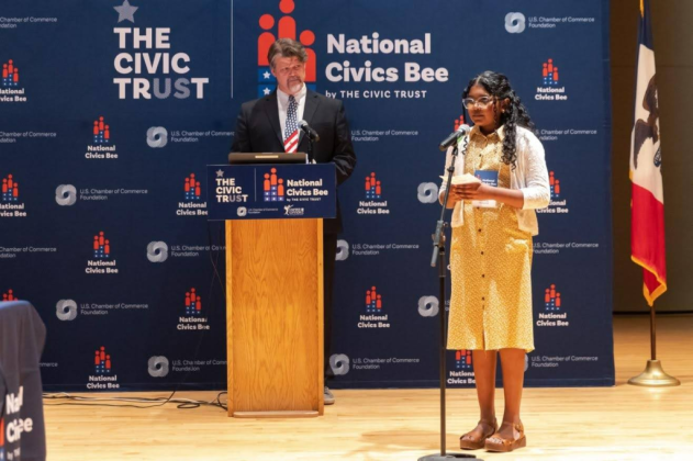 Local civics-minded middle school students can enter the National Civics Bee for a chance at recognition and cash prizes. PHOTO/THE OSCEOLA CHAMBER