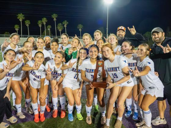 Harmony claimed the District 7A-7 title Tuesday with a 1-0 win over Celebration. PHOTO/MARIO CASAMALHUAPA