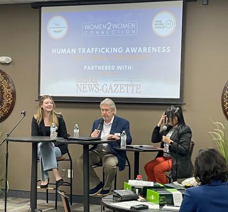 This year, we partnered with One More Child for a 'lunch and learn' to continue in our efforts to keep our community aware and empowered to see the signs. PHOTO/TONI ROWAN
